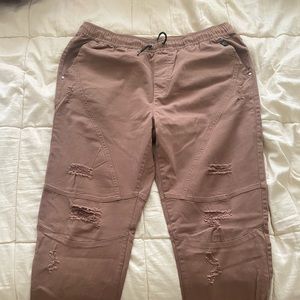 Khaki zumiez joggers